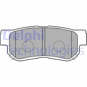 LP1539 Комплект тормозных колодок, дисковый тормоз DELPHI - Top1autovaruosad