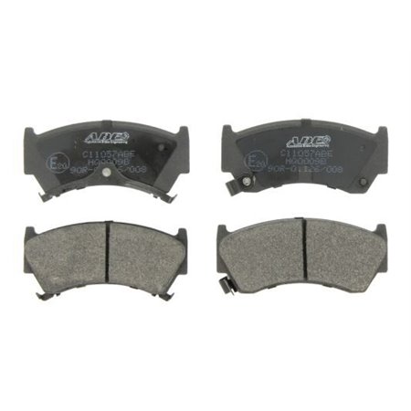 C11057ABE Brake Pad Set, disc brake ABE