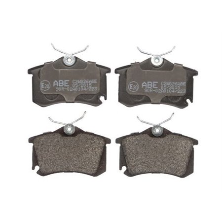 C2W026ABE Brake Pad Set, disc brake ABE