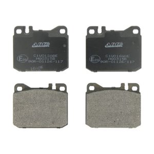 C1W016ABE  Brake pads set ABE  - Top1autovaruosad
