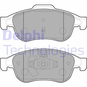LP2152 Комплект тормозных колодок, дисковый тормоз DELPHI     