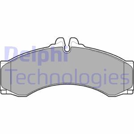 LP1046 Brake Pad Set, disc brake DELPHI
