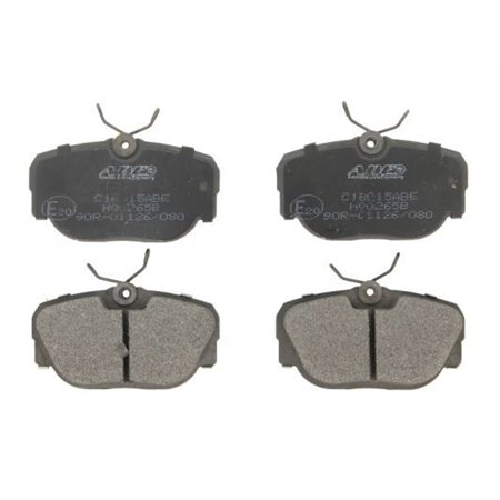 C1B015ABE Brake Pad Set, disc brake ABE