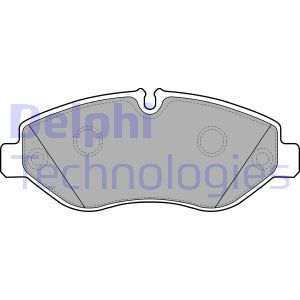 LP2039 Комплект тормозных колодок, дисковый тормоз DELPHI - Top1autovaruosad