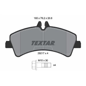 2921702 Комплект тормозных колодок, дисковый тормоз TEXTAR     