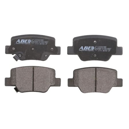 C22041ABE Brake Pad Set, disc brake ABE