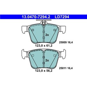 13.0470-7294.2 Brake Pad Set, disc brake ATE - Top1autovaruosad