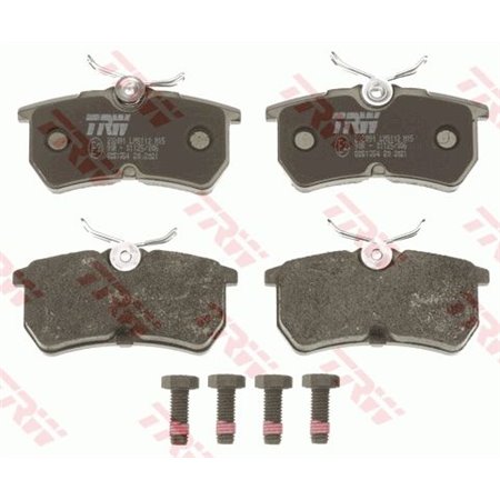 GDB1354 Brake Pad Set, disc brake TRW