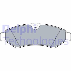 LP3549 Brake Pad Set, disc brake DELPHI - Top1autovaruosad