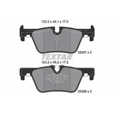 2530701 Brake Pad Set, disc brake TEXTAR