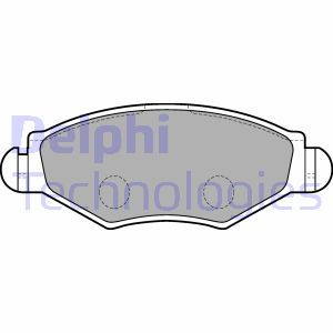 LP1699 Комплект тормозных колодок, дисковый тормоз DELPHI     