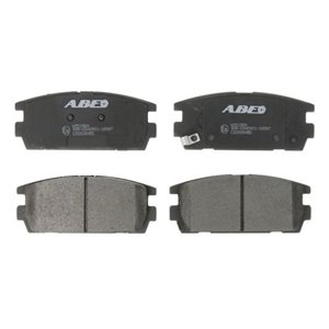 C20506ABE Комплект тормозных колодок, дисковый тормоз ABE - Top1autovaruosad