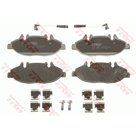 GDB1600 Brake Pad Set, disc brake TRW