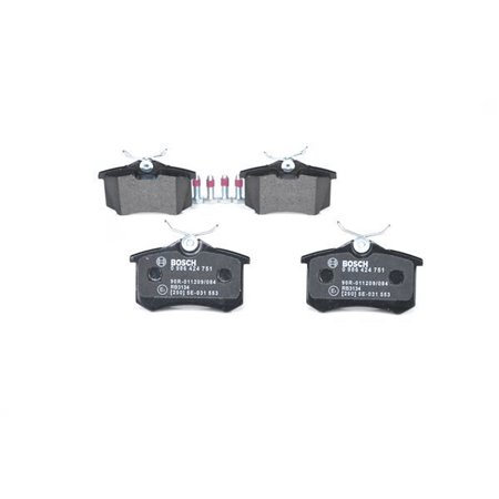 0 986 424 751 Brake Pad Set, disc brake BOSCH