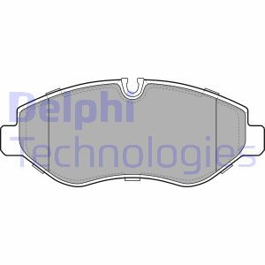 LP1982 Brake Pad Set, disc brake DELPHI - Top1autovaruosad