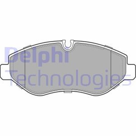 LP1982 Brake Pad Set, disc brake DELPHI