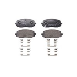 0 986 494 594 Brake Pad Set, disc brake BOSCH - Top1autovaruosad