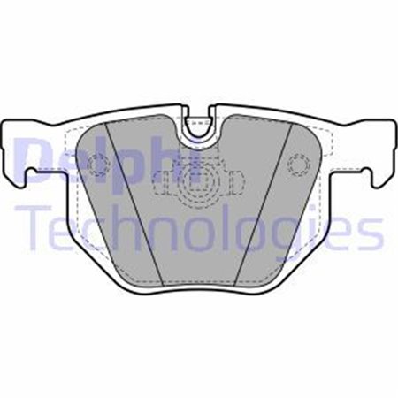 LP1927  Brake pads set DELPHI 