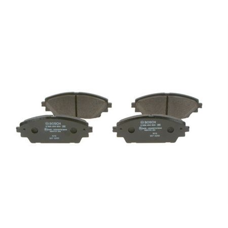 0 986 494 804 Brake Pad Set, disc brake BOSCH