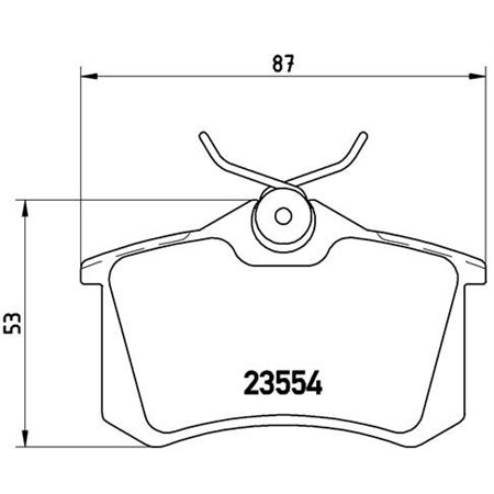 P 85 020X BREMBO Piduriklotsid   tuuning     