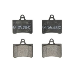C2C007ABE  Brake pads set ABE  - Top1autovaruosad