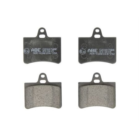 C2C007ABE Brake Pad Set, disc brake ABE