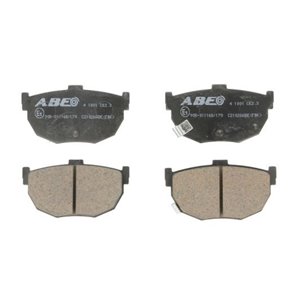 C21026ABE Brake Pad Set, disc brake ABE - Top1autovaruosad