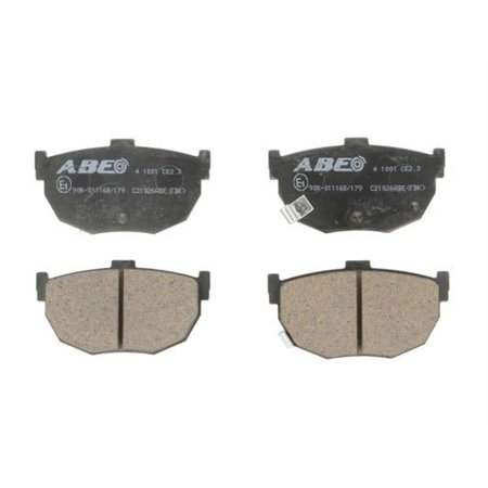 C21026ABE Brake Pad Set, disc brake ABE