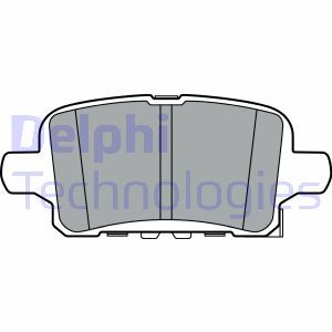 LP3372 Комплект тормозных колодок, дисковый тормоз DELPHI - Top1autovaruosad