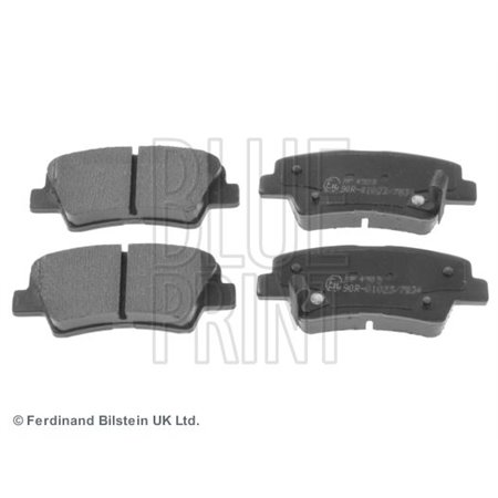 ADG042100 Brake Pad Set, disc brake BLUE PRINT