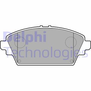 LP1732 Комплект тормозных колодок, дисковый тормоз DELPHI - Top1autovaruosad
