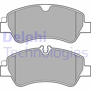 LP2662 Brake Pad Set, disc brake DELPHI - Top1autovaruosad