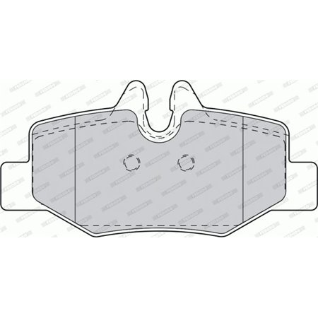 FVR1494 Brake Pad Set, disc brake FERODO