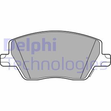 LP3289  Brake pads set DELPHI 