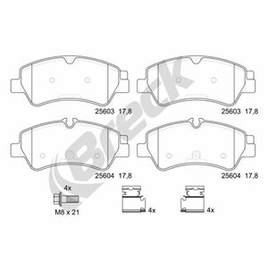 25603 00 703 00 Piduriklotsi komplekt,ketaspidur BRECK - Top1autovaruosad