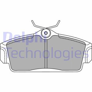 LP1435  Brake pads set DELPHI 