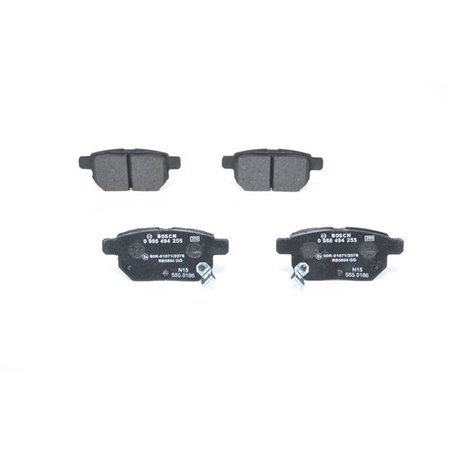 0 986 494 255 Brake Pad Set, disc brake BOSCH