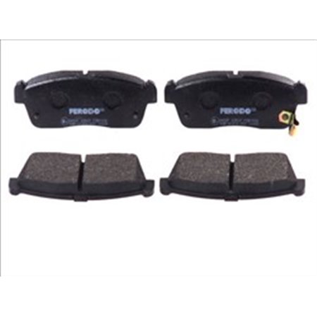 FDB1532 Brake Pad Set, disc brake FERODO