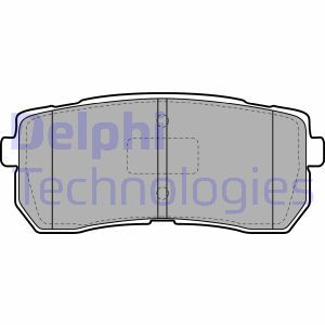 LP2095 Комплект тормозных колодок, дисковый тормоз DELPHI     