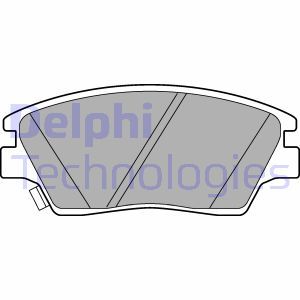 LP3263 Комплект тормозных колодок, дисковый тормоз DELPHI     
