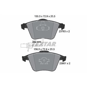 2376302 Brake Pad Set, disc brake TEXTAR - Top1autovaruosad