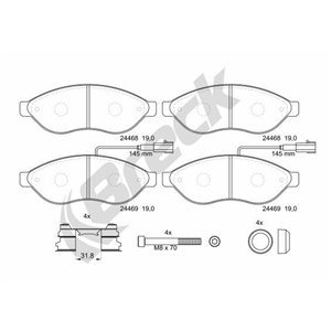 24469 00 703 20  Brake pads set BRECK 