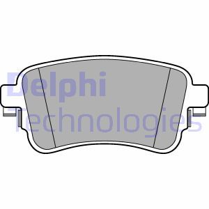 LP3261 Комплект тормозных колодок, дисковый тормоз DELPHI - Top1autovaruosad