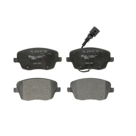 C1S004ABE Brake Pad Set, disc brake ABE