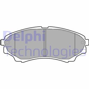 LP2036 Комплект тормозных колодок, дисковый тормоз DELPHI - Top1autovaruosad