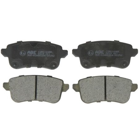 C2R016ABE Brake Pad Set, disc brake ABE