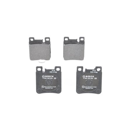 0 986 460 965 Brake Pad Set, disc brake BOSCH