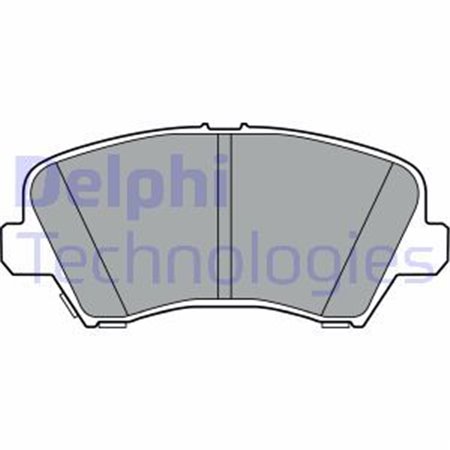 LP3361 Комплект тормозных колодок, дисковый тормоз DELPHI