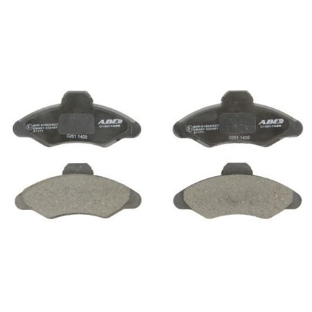 C1G017ABE Brake Pad Set, disc brake ABE