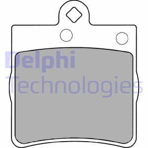 LP1403 Комплект тормозных колодок, дисковый тормоз DELPHI - Top1autovaruosad